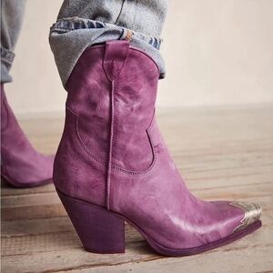 Free People Brayden Western Boots Size 6.5 NEW